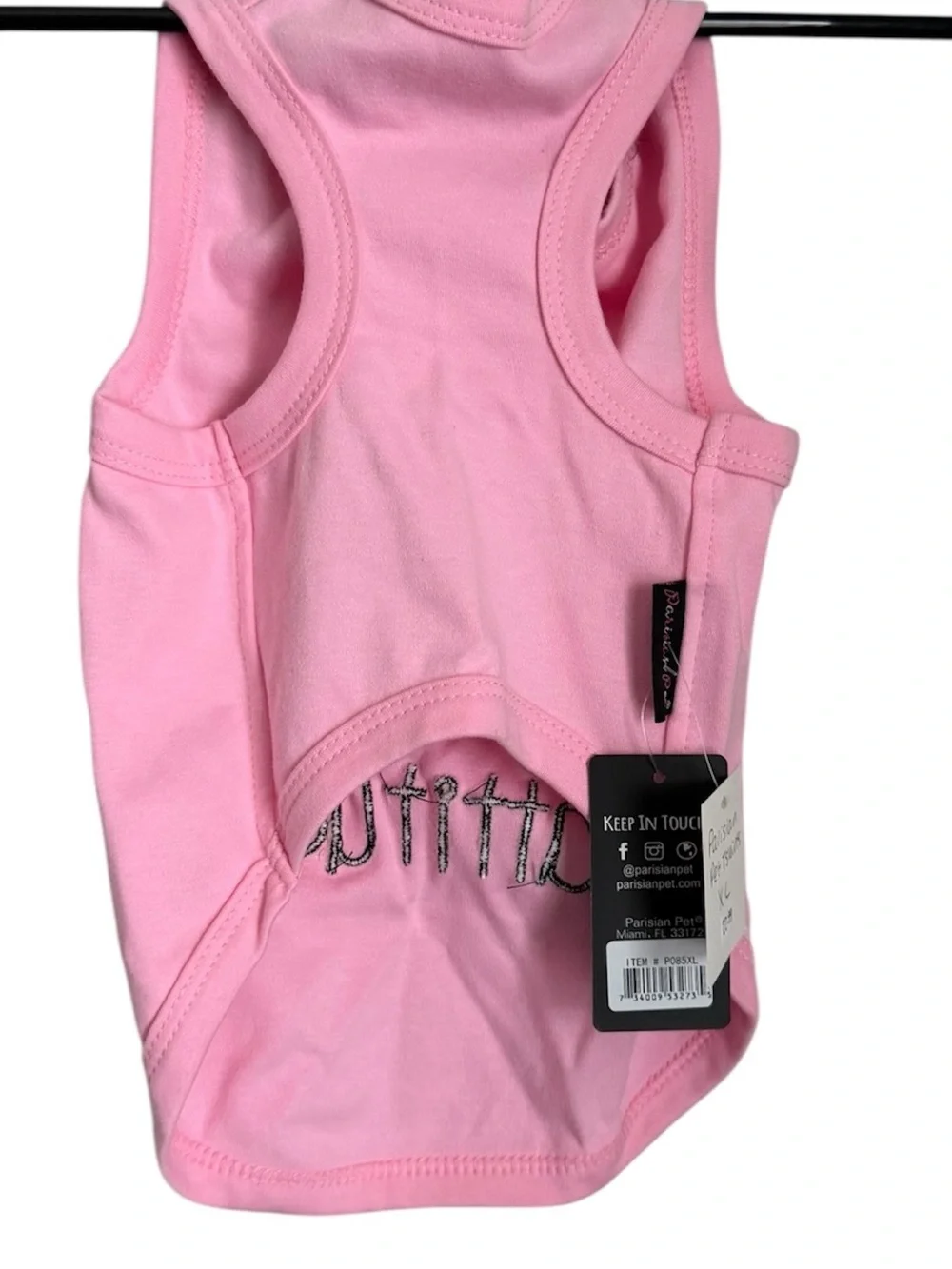 Pink Little Miss Attitude Dog Tank